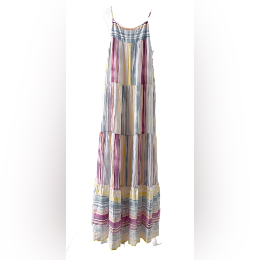 Lauren Conrad April Adjustable Spaghetti Strap Tiered Maxi Dress